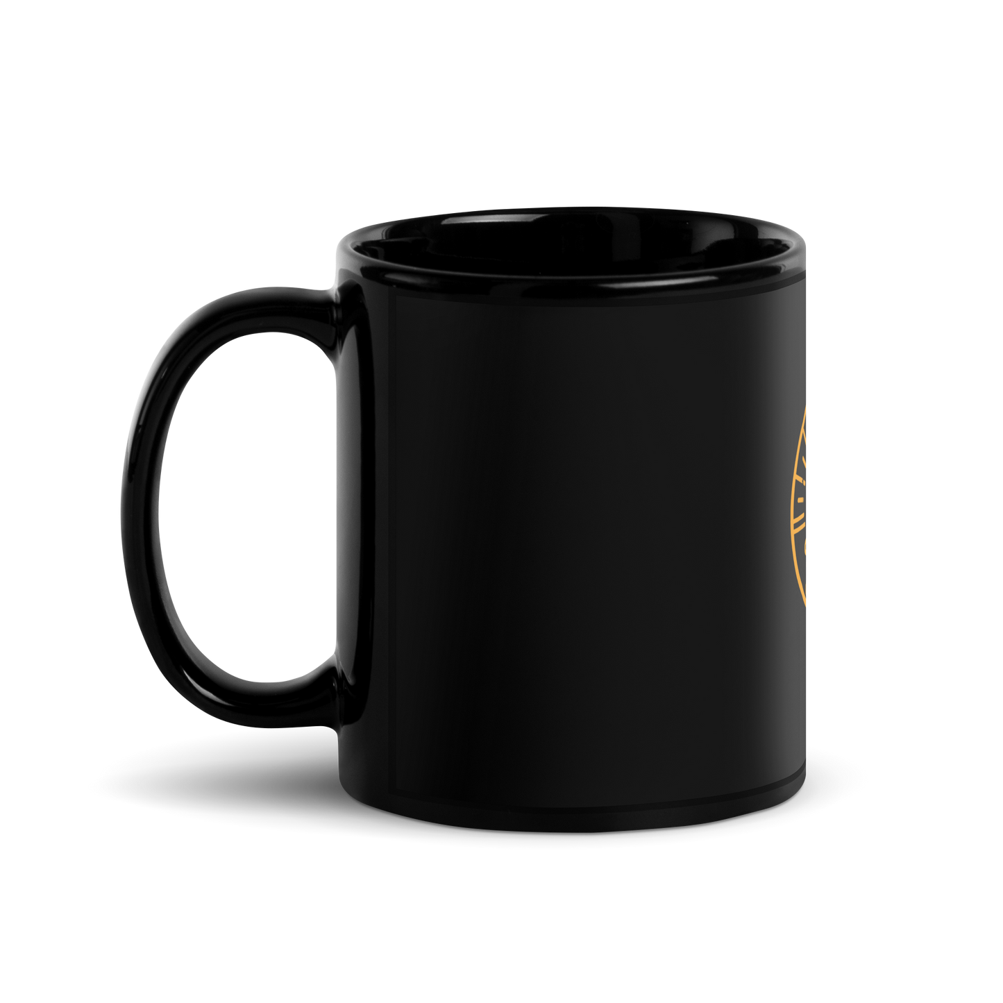 SSG Black Glossy Mug