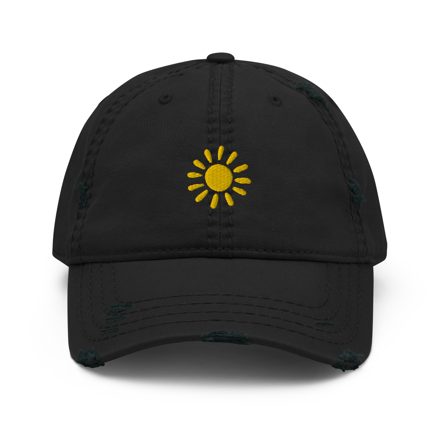 Let It Shine Distressed Dad Hat