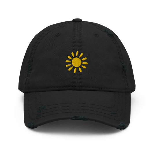 Let It Shine Distressed Dad Hat