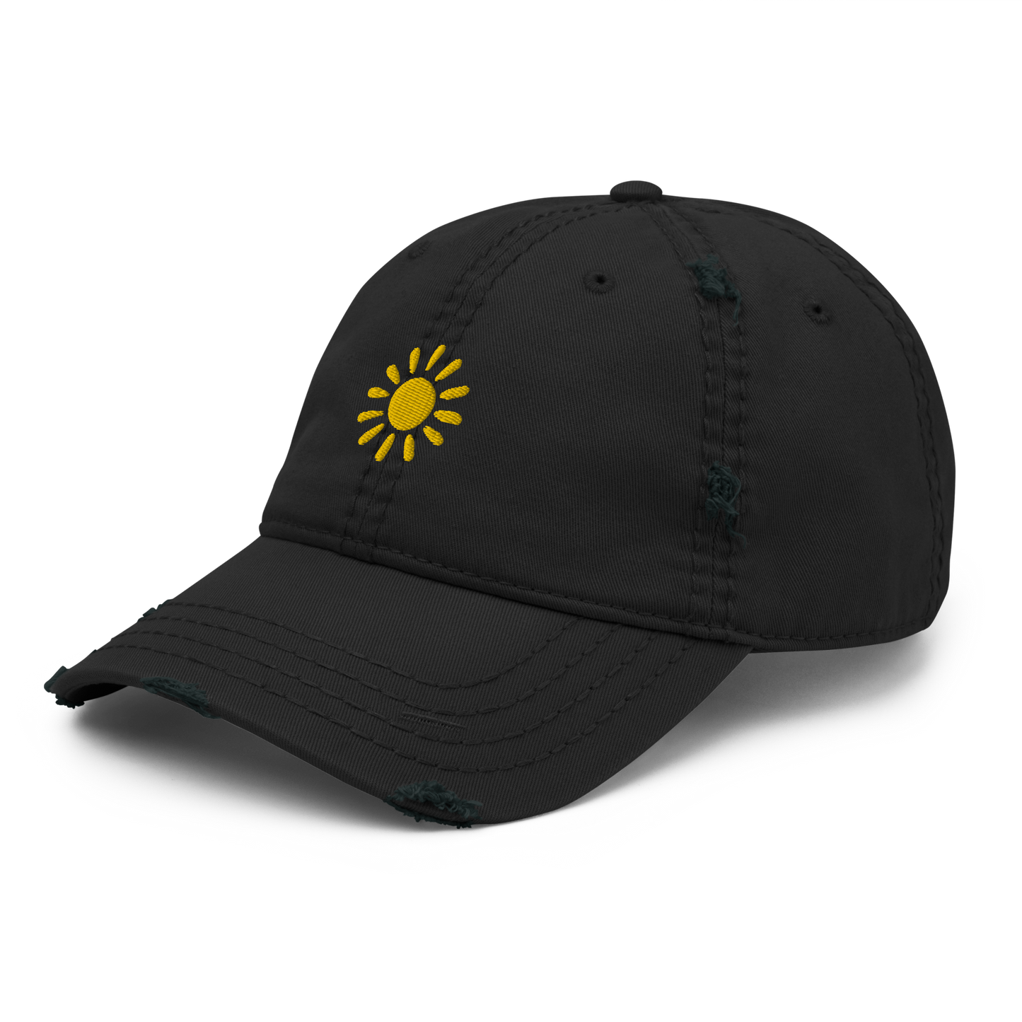 Let It Shine Distressed Dad Hat