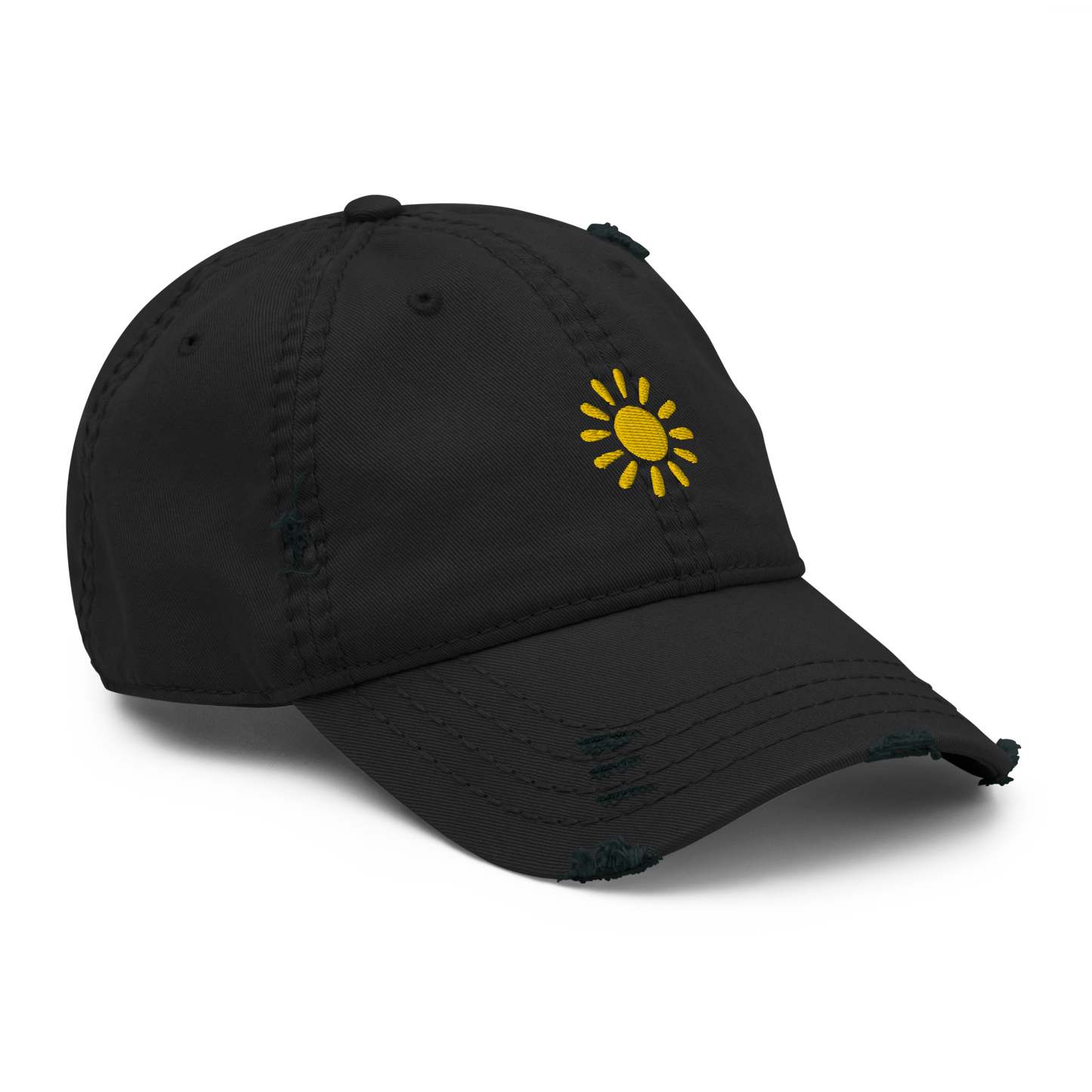 Let It Shine Distressed Dad Hat