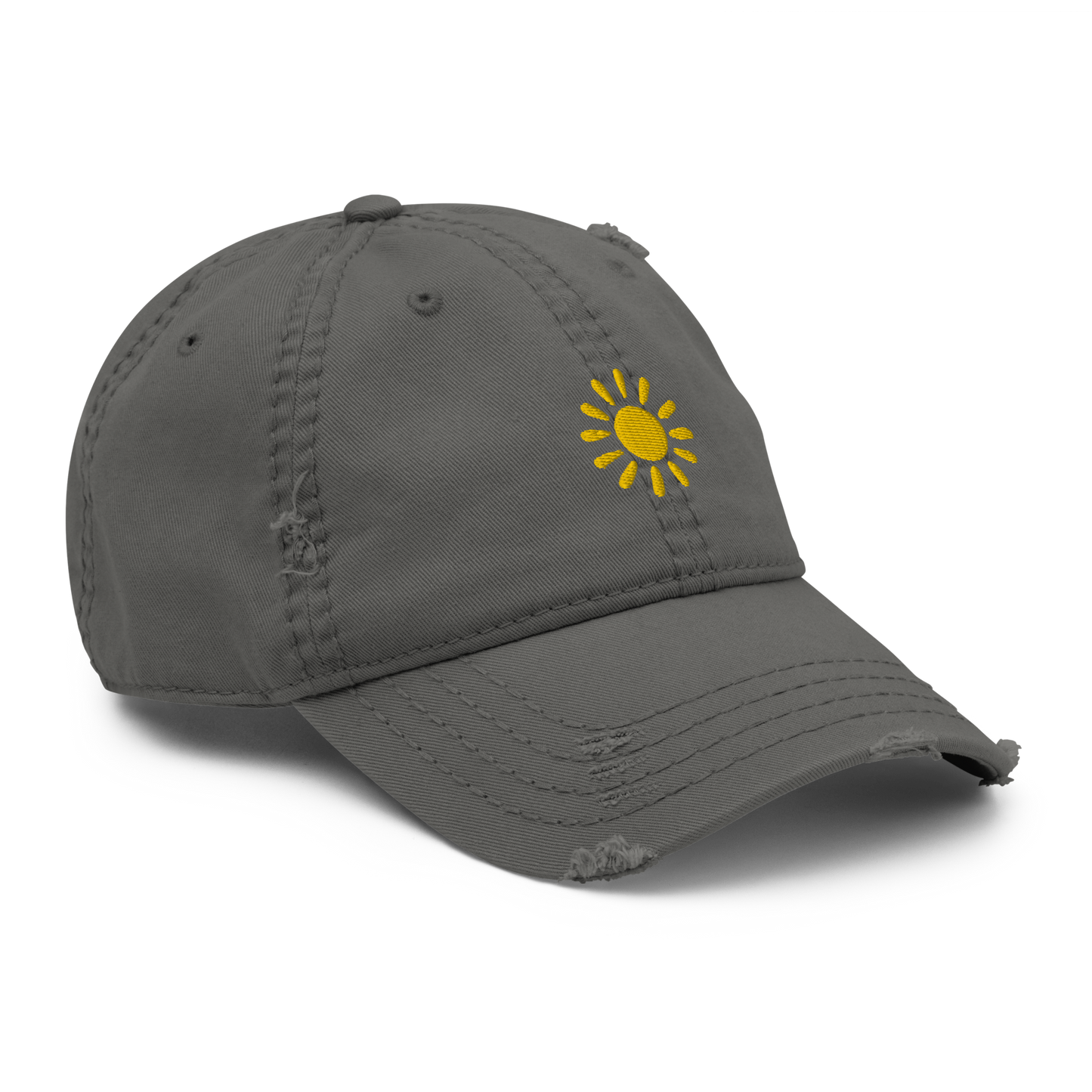 Let It Shine Distressed Dad Hat