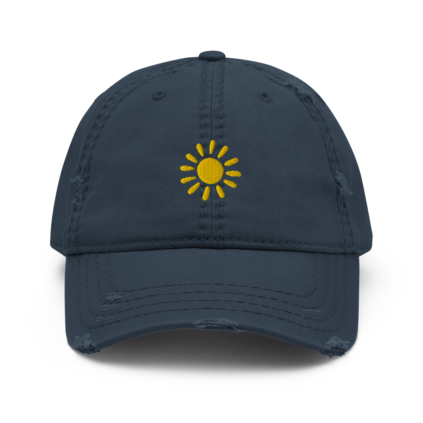 Let It Shine Distressed Dad Hat