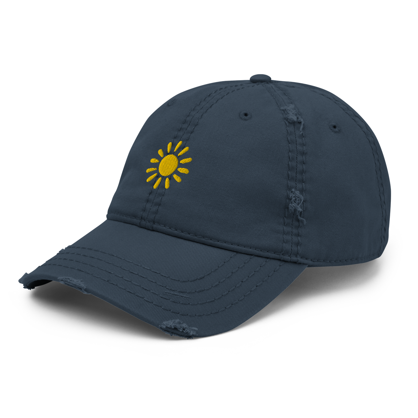 Let It Shine Distressed Dad Hat